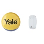 Yale AC-DBX Dummy Siren (with Flashing LED) - Sync Alarm Accessory & AC-DC Sync Alarm Door/Window Contact - Sync Smart Home Alarm - 200m range