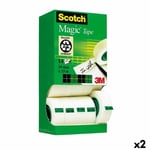 Set med självhäftande tejp Scotch Invisible Magic 14 Delar 19 mm x 33 m (2 antal)