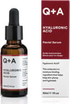 Q+A Hyaluronic Acid Facial Serum. A hydrating Hyaluronic Acid serum for healthy