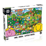 Winning Moves Mr Men Little Miss 1000 Piece Jigsaw Puzzle Game, Piece together Little Miss Inventor, Mr Daydream, Little Miss Princess, and Mr Fussy, great gift for ages 10 plus