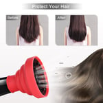 Silicone Hairdressing Curly Hair Blow Blower Dryer Diffuser Wind Styling Tool