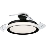 Plafonnier à led avec ventilateur Philips bliss 28+35w 2700/5500/4000k noir - 27910000