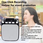 Voice Amplifier Portable Rechargeable BT Voice Amplifier With Wired Mic Headset