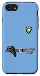 Coque pour iPhone SE (2020) / 7 / 8 Costume de policier pour adultes et enfants pour Halloween