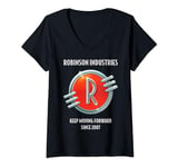 Disney Meet The Robinsons Logo V-Neck T-Shirt