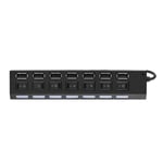 7 Port USB Hub No Conflict Plug & Play 7 Port USB 2.0 Hub For Mouse/Printer/Scan