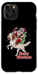 iPhone 11 Pro English Setter Santa Claus Christmas Dog Merry Woofmas Dogs Case