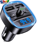 Bluetooth  5 . 3  FM  Transmitter  for  Car ,  Bluetooth  Car  Adapter ,  Univer