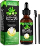 Castor Oil, 100% Pure Natural Jamaican Black Castor Oil for Hair, Treatment For