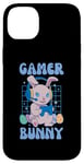 Coque pour iPhone 14 Plus Lapin de jeu de Pâques - Design de jeu de Pâques pour garçons et filles