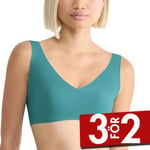 Sloggi BH ZERO Feel 2 0 Bralette Turkos Large Dam