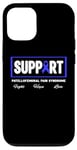 Coque pour iPhone 12/12 Pro Ruban bleu - Soutien de la sensibilisation au syndrome douloureux fémoral