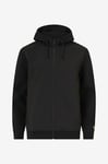 Lyle & Scott - Huvtröja Softshell Hybrid Zip Through Hoodie - Svart