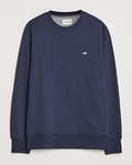 GANT Original Crew Neck Sweatshirt Evening Blue