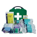 Reliance Medical Children's First Aid Kit - For Kids, Childcare Providers, Schools, and Home Use, Wall-Mountable Aura Box