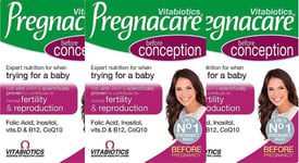 Vitabiotics Pregnacare Conception Tablets, 30 (3 Pack)