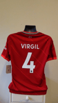 Liverpool Home Football Shirt Jersey 2021-2022 VIRGIL 4 Medium BNWT