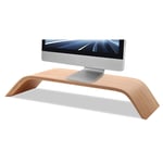 Samdi Monitor Wood Stand - bordsställ - trä - skrivbord - Bambu