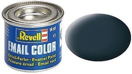 REVELL - Matt Granite Gray Enamel Paint 14ml -  - REV32169