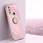 Purppura Yhteensopiva Huawei P30 Lite 6D Plating Tpu -Kotelon Kanssa