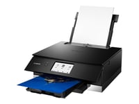 Canon Pixma Ts8350a - Multifunktionsskrivare - Färg - Bläckstråle - 216 X 297 Mm (Original) - A4/Legal (Media) - Upp Till 15 Ipm (Bilder Per Minut) (Utskrift) - 200 Ark - Usb 2.0, Wi-Fi(N) - Svart