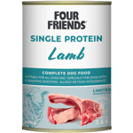 FourFriends Dog Singel Protein Lamb 400 g x 6