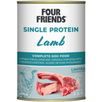 FourFriends Dog Singel Protein Lamb 400 g x 6