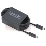 Câble De Charge Pour Samsung Ep-Dx510 Pour Samsung Galaxy S23 Ultra (S918b), Galaxy S23 Plus (S916b) 1,8m Câble De Données 5a Noir Type-C Avec Mungoo Chiffon De Nettoyage D'écran