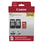 Canon PG-510 | CL-511 photo value pack (original)