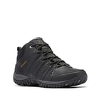 Columbia WOODBURN II CHUKKA WATERPROOF OMNI-HEAT Chaussures Basses De Randonnée Et Trekking imperméables Homme, Noir (Black x Goldenrod), 44 EU