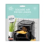 Air fryer liners  x 50  Non stick white 20cm Air Frier liner Disposable sheets