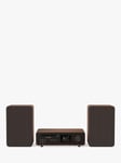 Pure Classic Stereo DAB+/FM/Internet Radio Bluetooth Wi-Fi Wireless All-In-One Music System with Remote Control, Walnut