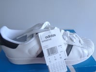 Adidas Superstar men's trainers shoes C77124 uk 5.5 eu 38 2/3 us 6 NEW+BOX