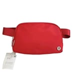 Lululemon Everywhere Belt Bag Fanny Pack för kvinnor och män [HK] Big Red