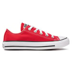 Converse All Star Ox Womens Red Plimsolls Canvas - Size UK 10.5