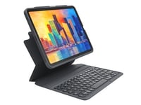 ZAGG Pro Keys Keyboard Case With Trackpad For iPad Air (Gen 4,5), iPad Pro 11" (Gen 3,2,1) Charcoal