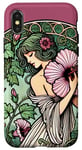 Coque pour iPhone X/XS Rose de Sharon Hibiscus Fairy Goddess