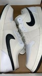 Nike Air Jordan 1 Low - Astrograbber - Cream/White/Black - UK 14/EUR 49.5/US 15