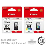 Original Canon PG560XL & CL561XL Multipack - For Canon PIXMA TS5350