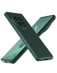 Cresee Coque OnePlus 12, avec Protection Caméra, Couche Intérieure Douce, Etui Housse TPU Mince Souple Antichoc Case pour OnePlus 12, Vert