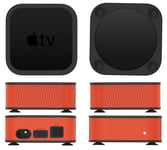 Trolsk silikonetui (Apple TV 4K (2021)) - skal - silikone - Orange