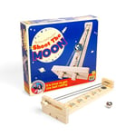 WHAT DO YOU MEME? Shoot The Moon Game, Balancing Game with Moon Ball, Table Games, Retro Games, Traditional Wooden Game for Kids and Adults Ages 8+ by Relatable & Games4two, Gray