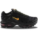 Baskets basses enfant Nike  Air Max Plus TN Black Volt Hyper Crimson