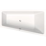 Baignoire asymétrique - DURAVIT - Duravit No.1 - Acrylique - 170 X 100 - Blanc