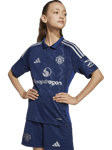 adidas Kids' Manchester United Football Club Away Jersey Top, Night Indigo