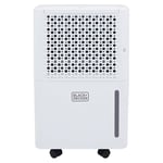 Black & Decker 12L Smart Dehumidifier & Ionizer , 2.1L Water Tank - BXEH60016GB