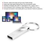 Memory Storage Stick Pendrive Laptop Accessory Zinc Alloy 64GB For Vista / O REL