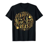 Happy New Year Christmas New Years Eve Party Supplies 2025 T-Shirt