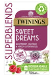 Twinings Superblends Sweet Dreams Tea - Raspberry, Passionflower & Valerian R...