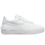 Nike Mens Air Force 1 Platform White Trainers - Size UK 4.5